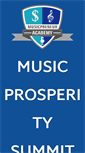 Mobile Screenshot of musicprosperity.com